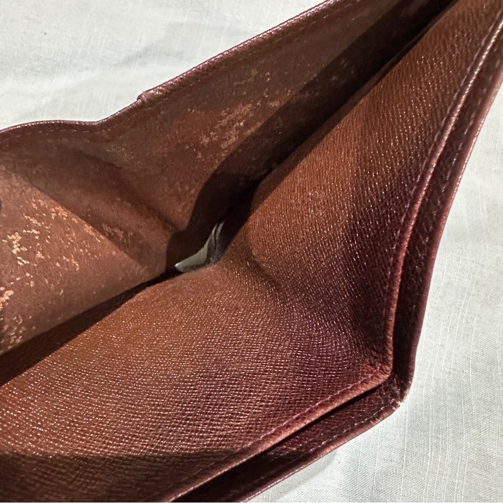 AUTHENTIC Louis Vuitton wallet. Dark brown - Picture 6 of 14
